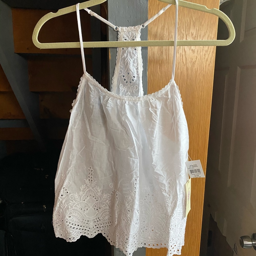 White cotton sleep set